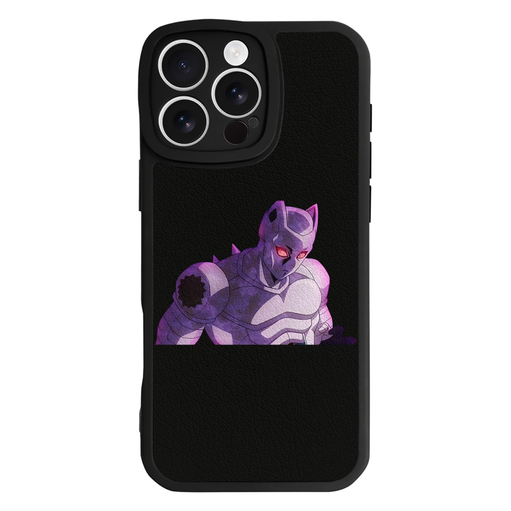 （画像用） ジョジョの奇妙な冒険 きら よしかげ JoJo's Bizarre Adventure Kira Yoshikage 【iPhone 16シリーズ対応】シリコンスマホケース（レザー調） 材質：シリコン